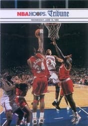 1994-95 Hoops Base Set Hakeem Olajuwon / John Starks #269 card