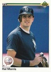 1990 Upper Deck Base Set Hal Morris #31 card