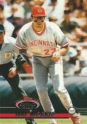 1993 Stadium Club Base Set Hal Morris #534 card