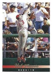 1993 Upper Deck Base Set Hal Morris #121 card