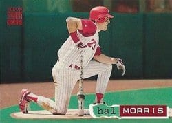 1994 Stadium Club Base Set Hal Morris #363 card