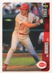 1996 Collector's Choice Base Set Hal Morris #112 card