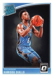 2018-19 Donruss Optic Base Set Hamidou Diallo #171 card