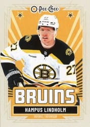 2025-26 O-Pee-Chee Base Retro Hampus Lindholm #186 card