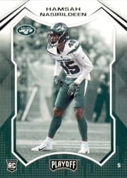 2021 Panini Playoff Base Set Hamsah Nasirildeen #290 card
