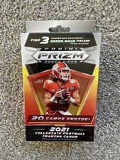 2021 Panini Prizm Draft Picks Hanger Box card