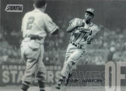 2018 Stadium Club Base Set Hank Aaron #223b card