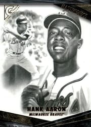 2018 Topps Gallery Masterpiece Hank Aaron #M-26 card
