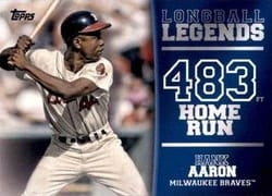 2018 Topps Longball Legends Hank Aaron #LL-41 card