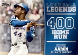 2018 Topps Longball Legends Hank Aaron #LL-44 card