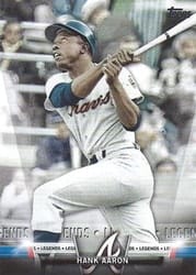 2018 Topps Topps Salute (Series Two) Hank Aaron #S-85 card