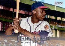 2019 Stadium Club Base Set Hank Aaron #54 card