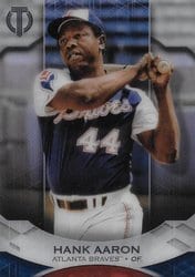2019 Topps Tribute Base Set Hank Aaron #65 card