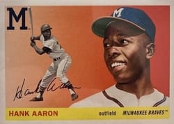 2020 Topps Archives Base Set Hank Aaron #100 card