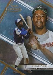 2021 Topps Gold Label Base Set Hank Aaron #40 card