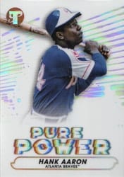 2022 Topps Pristine Pure Power Hank Aaron #PP-12 card