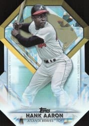 2022 Topps Update Diamond Greats Die-Cuts Hank Aaron #DGDC-53 card