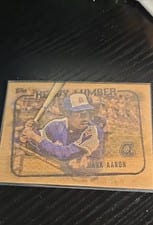 2023 Topps Heavy Lumber Hank Aaron #HL-37 card