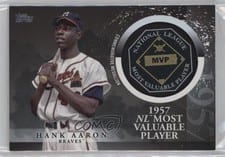 2023 Topps Update MVP Medallions Hank Aaron #MVP-HA card