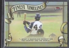 2024 Finest Timeline Hank Aaron #FT-1 card