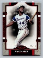 2024 Topps Tier One Base Set Hank Aaron #10 card