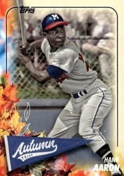 2024 Topps Update Autumn Tales Hank Aaron #AT-39 card