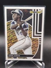 2024 Topps Update Topps Black Gold Hank Aaron #BG-22 card