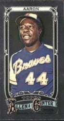 2025 Topps Allen & Ginter Mini Chrome Hank Aaron #13 card