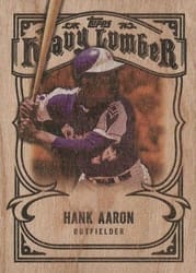 2026 Topps Heavy Lumber Hank Aaron #HL-25 card