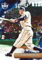 2019 Panini Diamond Kings Base Set Hank Greenberg #2 card