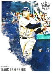 2020 Panini Diamond Kings Base Set Hank Greenberg #21 card