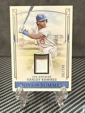 2024 Panini Boys of Summer Pastime Materials Hanley Ramirez #PM-HR card