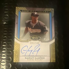 2024 Topps Tier One Talent Autographs Hanley Ramirez #T1TA-HR card