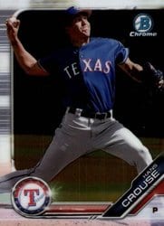 2019 Bowman Chrome Prospects Hans Crouse #BCP-210 card