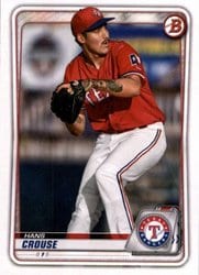 2020 Bowman Draft Base Set Hans Crouse #BD-6 card