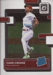 2022 Donruss Optic Base Set Hans Crouse #67 card