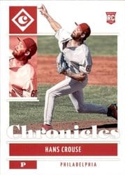2022 Panini Chronicles Base Set Hans Crouse #19 card