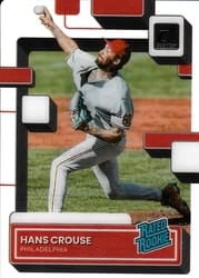 2022 Panini Chronicles Clearly Donruss Hans Crouse #69 card