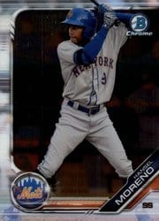 2019 Bowman Chrome Prospects Hansel Moreno #BCP-197 card
