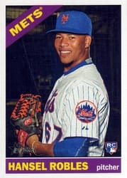 2015 Topps Heritage Base Set Hansel Robles #612 card