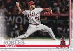 2019 Topps Update Base Set Hansel Robles #US137 card