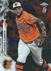 2020 Topps Chrome Ben Baller Edition Base Set Hanser Alberto #79 card