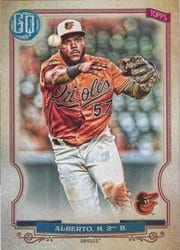 2020 Topps Gypsy Queen Base Set Hanser Alberto #36 card
