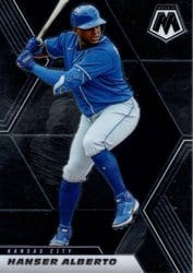 2021 Panini Mosaic Base Set Hanser Alberto #55 card