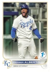 2022 Topps 1st Edition Base Set Hanser Alberto #53 card