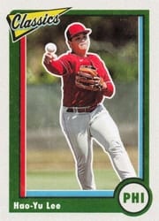2023 Panini Chronicles Classics Hao-Yu Lee #27 card