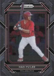 2023 Panini Prizm Base Set Hao-Yu Lee #44 card