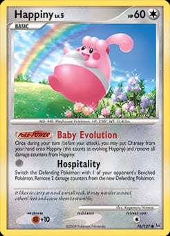 2009 Platinum Happiny #76 card