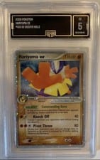 2005 Deoxys Hariyama ex #100 card