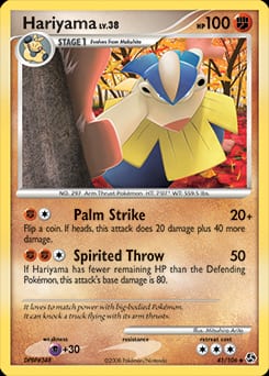 Great Encounters Hariyama #41 card